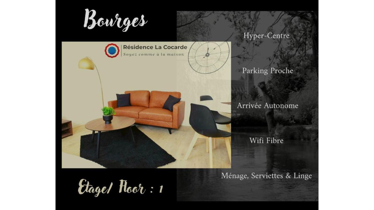 Residence La Cocarde, Suites Type Appartements Bourges Exterior photo